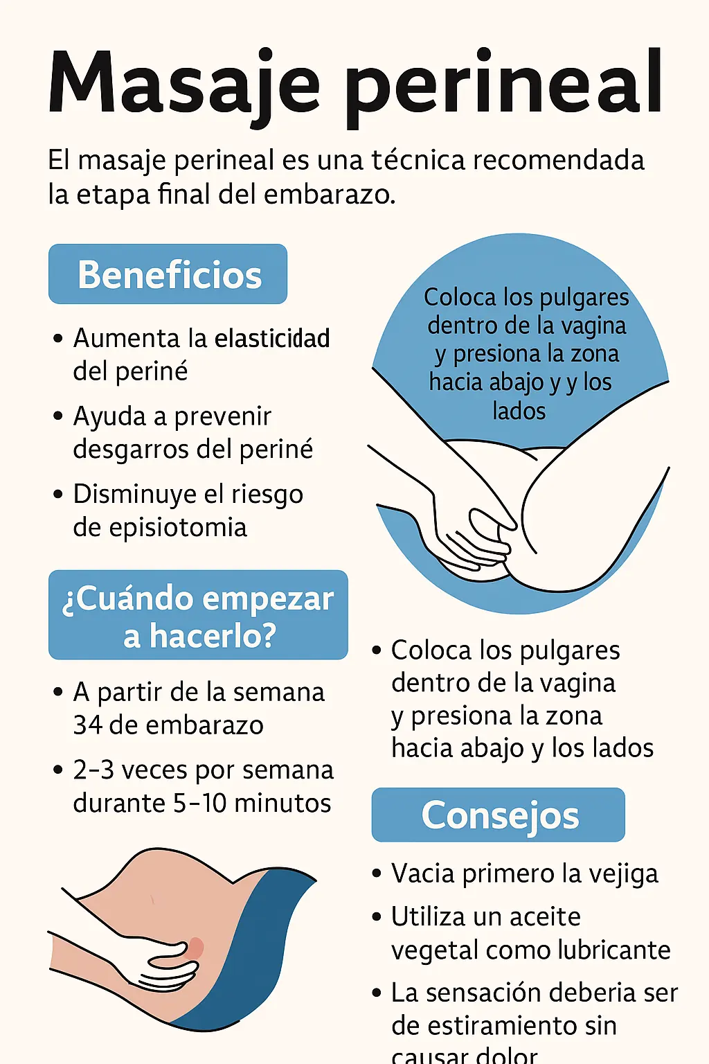 beneficios del masaje perineal